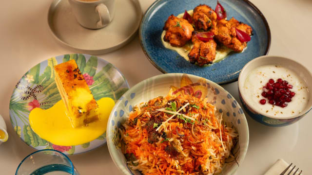 Chicken biryani - The Crossing "aux Galeries Lafayette Le Gourmet"