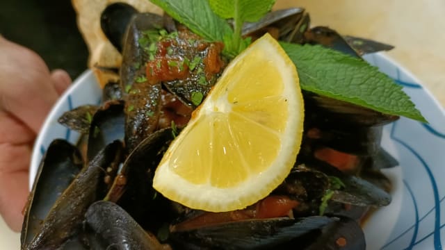 Saltata di cozze e vongole - Trattoria Antica Torre, Venice