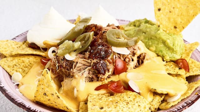 Los Nachos Pulled Pork medianos - Timesburg Les Corts