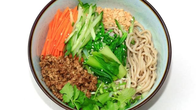 Soupe de nouilles au porc haché - Mian 面, Paris