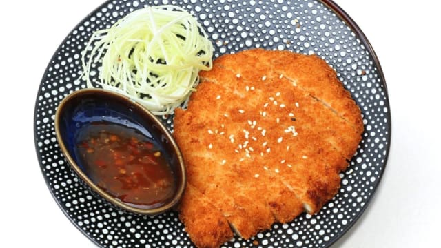 Poulet pané   - Mian 面, Paris