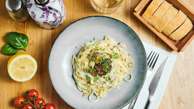 Linguines truffes - Papa Mia, Levallois-Perret