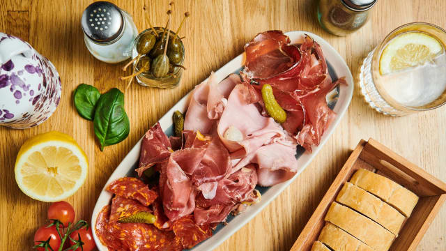 Planche de charcuterie italienne - Papa Mia, Levallois-Perret