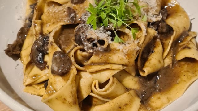 Parpadelle al ragù di funghi - Casica, Lisbon