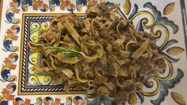 Fettuccine alle castagne  - Hosteria del Borgo