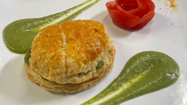 Sfogliata con Zucchine e Ricotta locale - Lampolla, San Gimignano