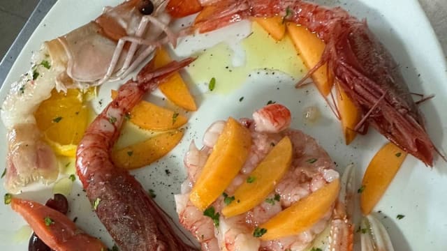 Crudo di pesce del giorno.  - Vicky Ristorante