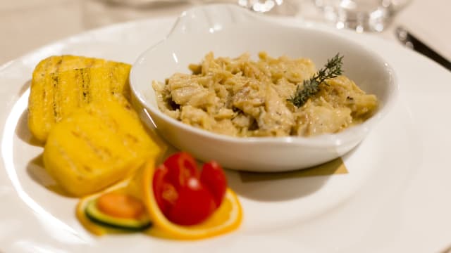 Baccalà alla vicentina con polenta - Antica Locanda Bepa