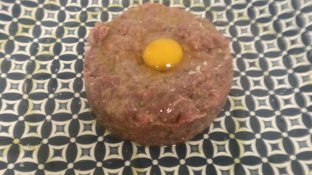 Tartare di fesa danese a modo nostro - DA’VINO osteria e caffè, Rome