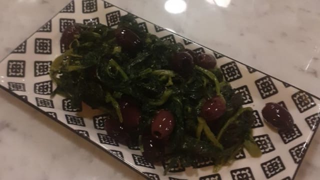 Broccoletti ripassati alle olive - DA’VINO osteria e caffè, Rome