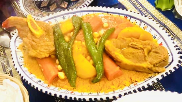 couscous agneau tunisien  - Le Soleil de l'Orient