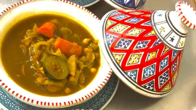 tajine legumes de saison  - Le Soleil de l'Orient