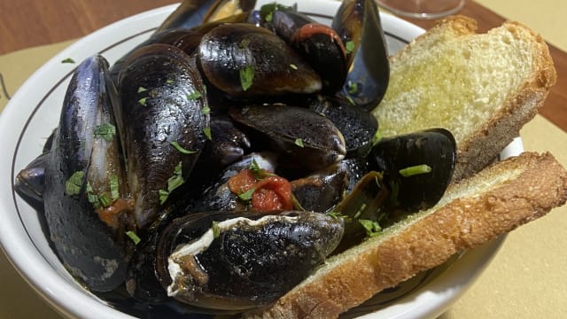 Sautè di cozze - Osteria del Vasto