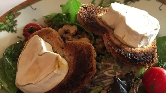 Salade de chêvre chaud au miel - Les Maraichers, Rouen