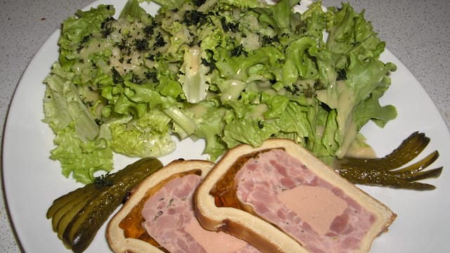 Pâté en croute - Winstub Ville de Reims, Sélestat