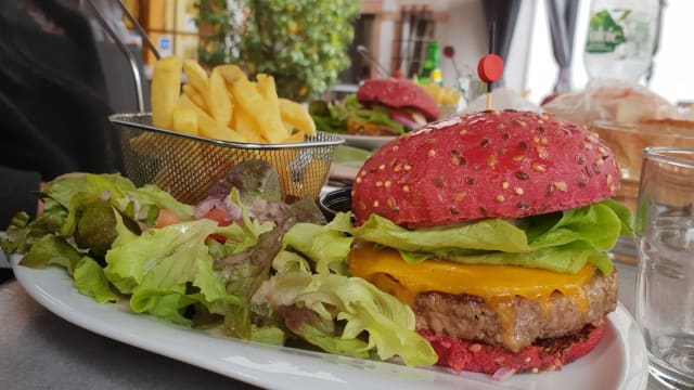 Burger Black Angus  - Winstub Ville de Reims, Sélestat