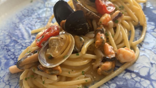 Troccoli allo scoglio - Ristorante pizzeria A’Mare