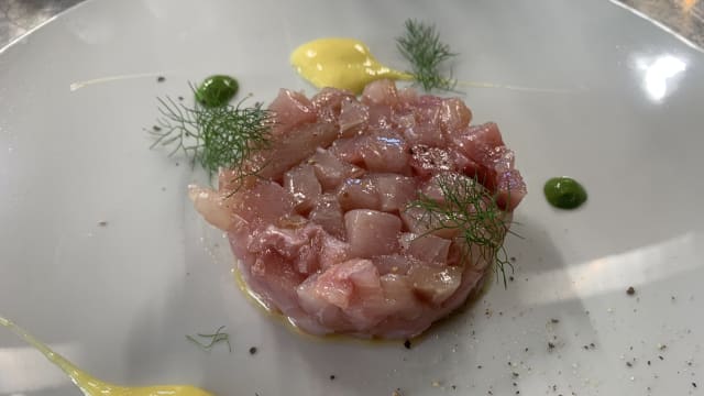 Tartara del pescato del giorno - Capannina Bibione