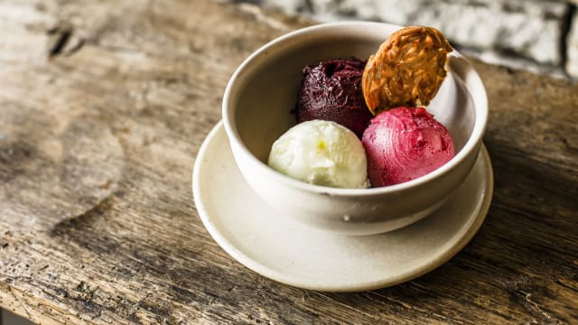 Glaces et sorbets - La Ferme de mon Père, Megève