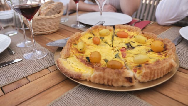 Quiche de légumes - Le Clos Corbier