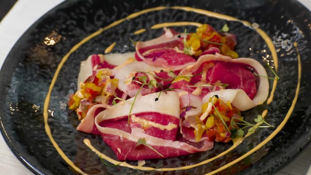 Carpaccio di picanha selezione yoza  - Bacco Al Pretorio, Rome