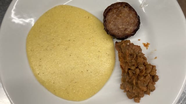 polenta con stracotto d'asino - Agriturismo Zibramonda