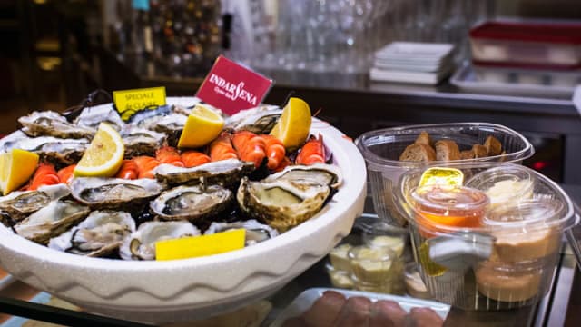 Plateau da Asporto - Indarsena Oyster Bar, Genoa