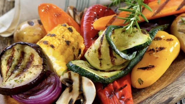 Verduras a la brasa - Tapas Les Corts