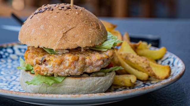 Fish burger - Barcelleria Genova, Genoa