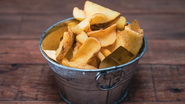 Patate fritte dippers - Barcelleria Genova, Genoa