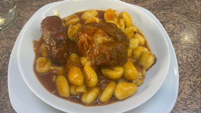 Ñoquis con carne de ternera  - Loren RestoBar, Barcelona