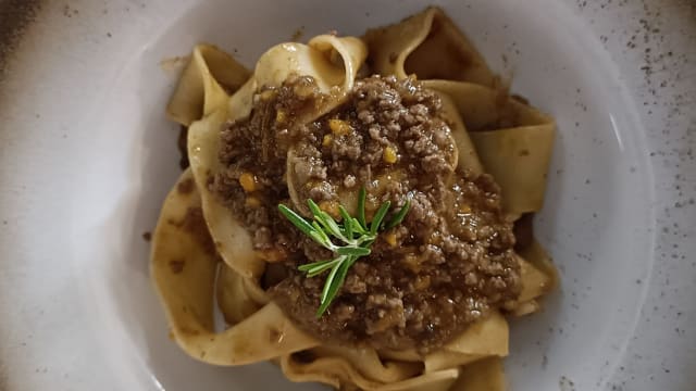 Pappardelle al cinghiale - Futura Cucina Italiana, Florence