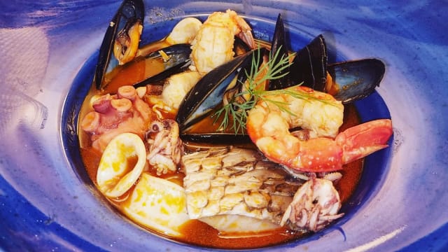 La bouillabaisse di Briss interpretazione della famosa zuppa Marsigliese - Briss, Turin