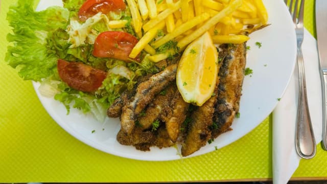 Sardines Façon Méditerranéennee - Le Ciel Bleu, Paris