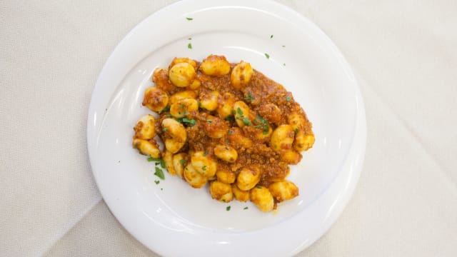 Gnocchi al ragu’  - Ristorante Il David, Florence