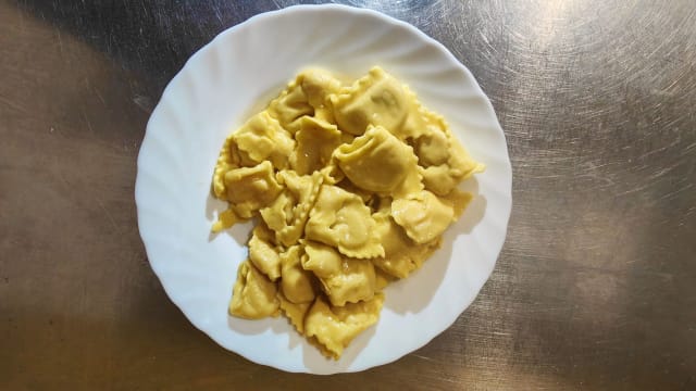 Tortelli di zucca della casa (disponibili solo in stagione) - Mani Man