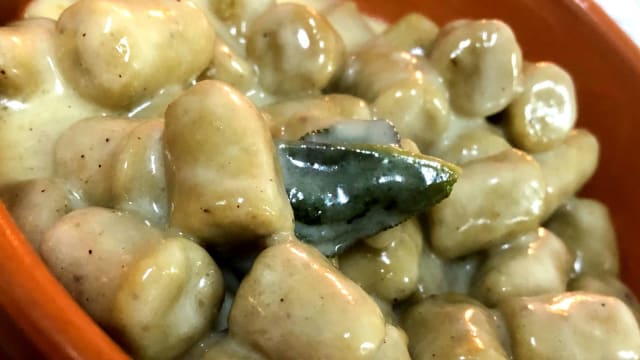 Gnocchi ossolani al burro, salvia e formaggio nostrano - La Perla