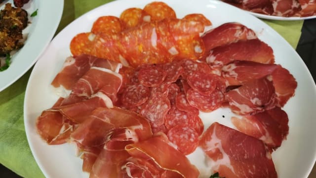 Antipasto salumi - Paradiso del boschetto