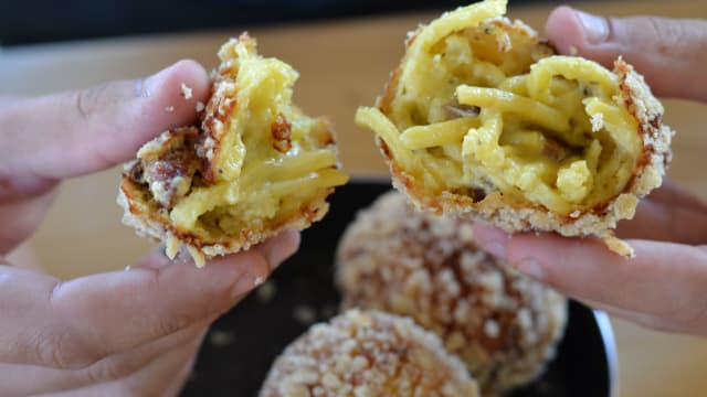 Supplì alla carbonara  - Manianti