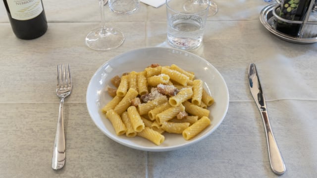 Rigatoni alla carbonara  - Master Club Rendez-Vous, Turin