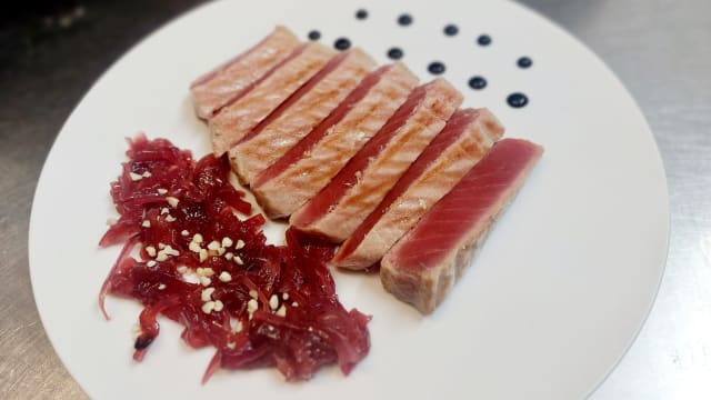 Tagliata di tonno - Osteria del Pesce, Viareggio