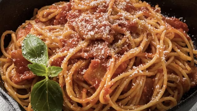 Bucatini all'amatriciana  - Ristorante Vattani, Rome