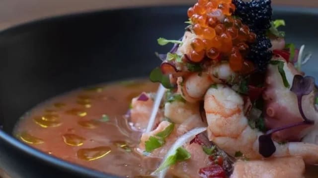 Ceviche de mariscos estilo !!OLÉ!! - Ole! Bistro Bar