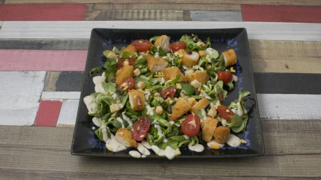 Ensalada césar -  John's Burger, Móstoles