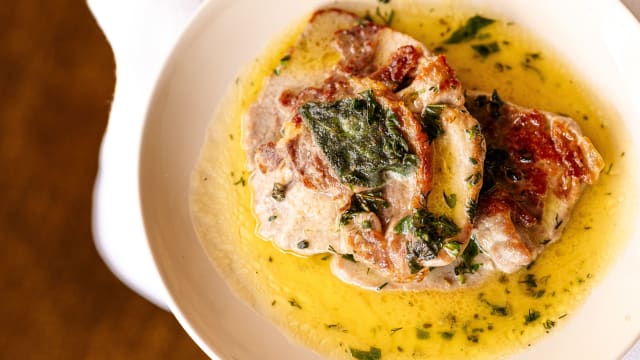 Saltimbocca de veau à la sauge  - Baretto Paris, Paris