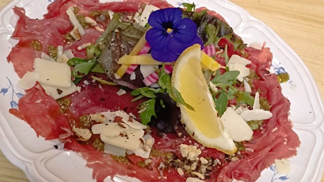 Carpaccio de boeuf  - Chez Simone