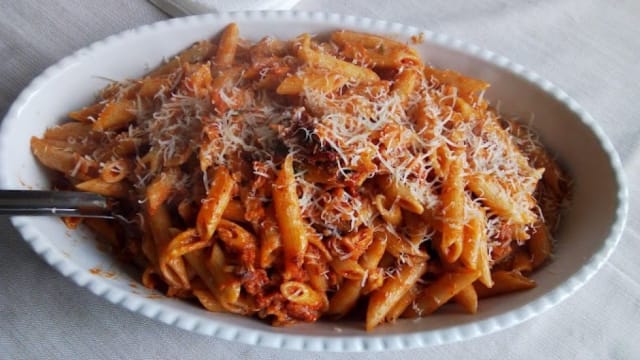 Penne all'arrabbiata - Ristorante le Sorgenti