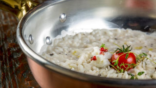 Risotto 4 formaggi e tartufo - Il Giardino