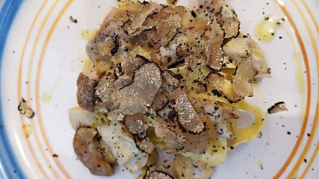 Ravioli porcini e tartufo - Il Giardino