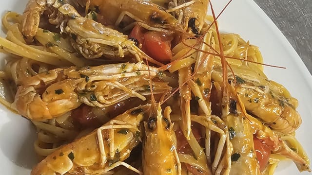 Linguine di grano duro alla busara - L'Arina del Sante